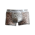 3 Pack Men's Ice Silk Mesh Breathable Printed Odor-Control Trunks