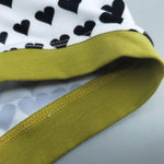2 Pack Men's Low Rise Sexy Heart U-Shaped Pouch Boxer Briefs