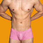 2-pack Men's Solid Color Comfortable Button-down Trunks