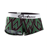 2 Pack Men's Fade-Resistant Printed Skin-Friendly Cooling Airflow Trunks
