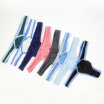4 Pack Men's Low-Rise Breathable Mesh Lightweight Sexy Thongs