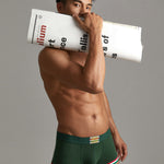 2 Pack Men's Low-Rise Cotton Boxer Briefs