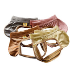 3 Pack Men's Solid Color Cooling Airflow Luxury Soft Touch Jockstraps