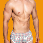 2 Pack Men's Loose Aloha Cotton Plaid Home Pants