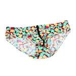 3 Pack Men's Trendy Prints Sexy Day-Long Comfort Cooling Touch Briefs
