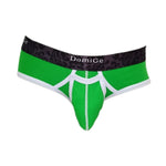 2 Pack Men's Detachable Front Pouch Durable Stretch Skin-Friendly Briefs