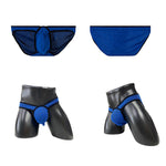 2 Pack Men's Sexy Sporty Breathable Low-Rise Seamless Sides Bikini