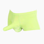 7 Pack Men's Solid Color Supportive Separated Pouch Seamless Comfort Trunks