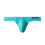 Men's Simple Breathable Mesh Pouch Thong & Strings