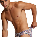 6 Pack Men's Sexy Bold Prints Odor-Control Stay-Put Fit Briefs