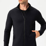 Windproof and Fluff Warm Training Coat for Men