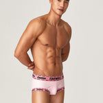 2 Pack Men's Supportive Pouch Low-Rise Trunks