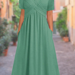 Maxine | V-Neck Tummy-Covering Dress
