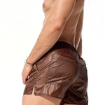 Men's Non-Lined Translucent Sexy Beach Shorts