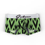 2 Pack Men's Fade-Resistant Printed Skin-Friendly Cooling Airflow Trunks