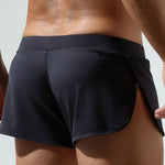 Men's Breathable Mesh Boxer Shorts With Separate Pouch