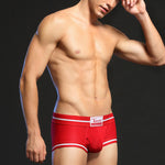 Men's Breathable Mesh Line Trunks with Fly