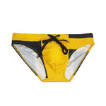 Men's 3D Pouch With Pad Beach Swim Briefs
