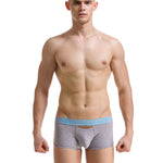 2 Pack Men's Supportive Pouch Breathable Comfort Quick-Dry Stretch Trunks