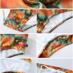 Men's Lightweight Low-Rise Bold Prints Swim Briefs & Trunks