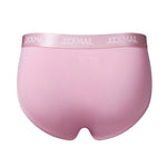 2 Pack Men's Sporty Letter Print Supportive Low-Rise Ice Silk Skin-Friendly Bikini