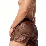 Men's Non-Lined Translucent Sexy Beach Shorts