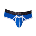 2 Pack Men's Detachable Front Pouch Durable Stretch Skin-Friendly Briefs
