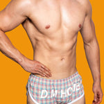2 Pack Men's Loose Aloha Cotton Plaid Home Pants