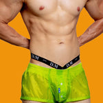 Men's Low-Rise Solid Color Boxer Shorts