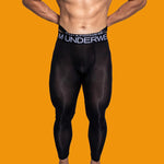 Men's Low-Rise Breathable Silk-Like Semi-Transparent Tights