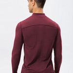 Men's Zip-Up Sports Long Sleeve Shirt