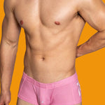 2-pack Men's Solid Color Comfortable Button-down Trunks