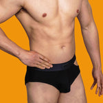 2 Pack Men's Low-Rise Sexy Side-Opening Briefs