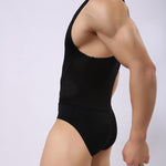 Men's Breathable Mesh Wrestling Bodysuit