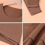 Men's Skin-Friendly Ultra-Thin High-Elastic Anti-Static Thermal Base Layer Tops & Bottoms