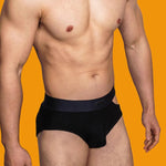2 Pack Men's Low-Rise Sexy Side-Opening Briefs