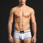 Men's Breathable Mesh Line Trunks with Fly