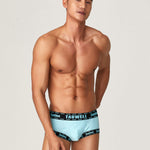 2 Pack Men's Supportive Pouch Low-Rise Trunks
