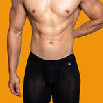 2 Pack Men's Trendy Breathable Ice Silk Boxer Briefs
