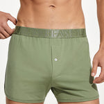 Men’s Knitted Boxers With Button Fly