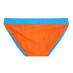 Men's Dual-Tone Swim Briefs with Removable Padding