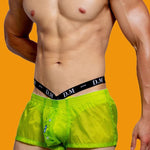 Men's Low-Rise Solid Color Boxer Shorts