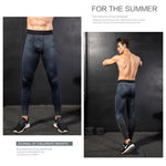 Men's Moisture-Wicking Lining No-Roll Waistband Full Coverage Activewear Tops & Tights