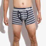 2 Pack European Luxury Brand Personalized Striped Men's Underwear