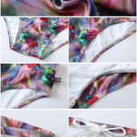 Men's Lightweight Low-Rise Bold Prints Swim Briefs & Trunks