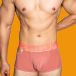 2 Pack Men's Stylish Breathable Modal Sports Trunks
