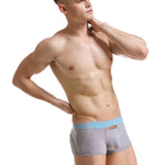 2 Pack Men's Supportive Pouch Breathable Comfort Quick-Dry Stretch Trunks