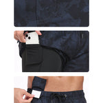 Men's Moisture-Wicking Cooling Airflow Fashion Vacation Board Shorts