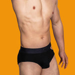2 Pack Men's Low-Rise Sexy Side-Opening Briefs
