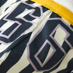 Men's Spliced Striped Mesh Pouch Briefs
